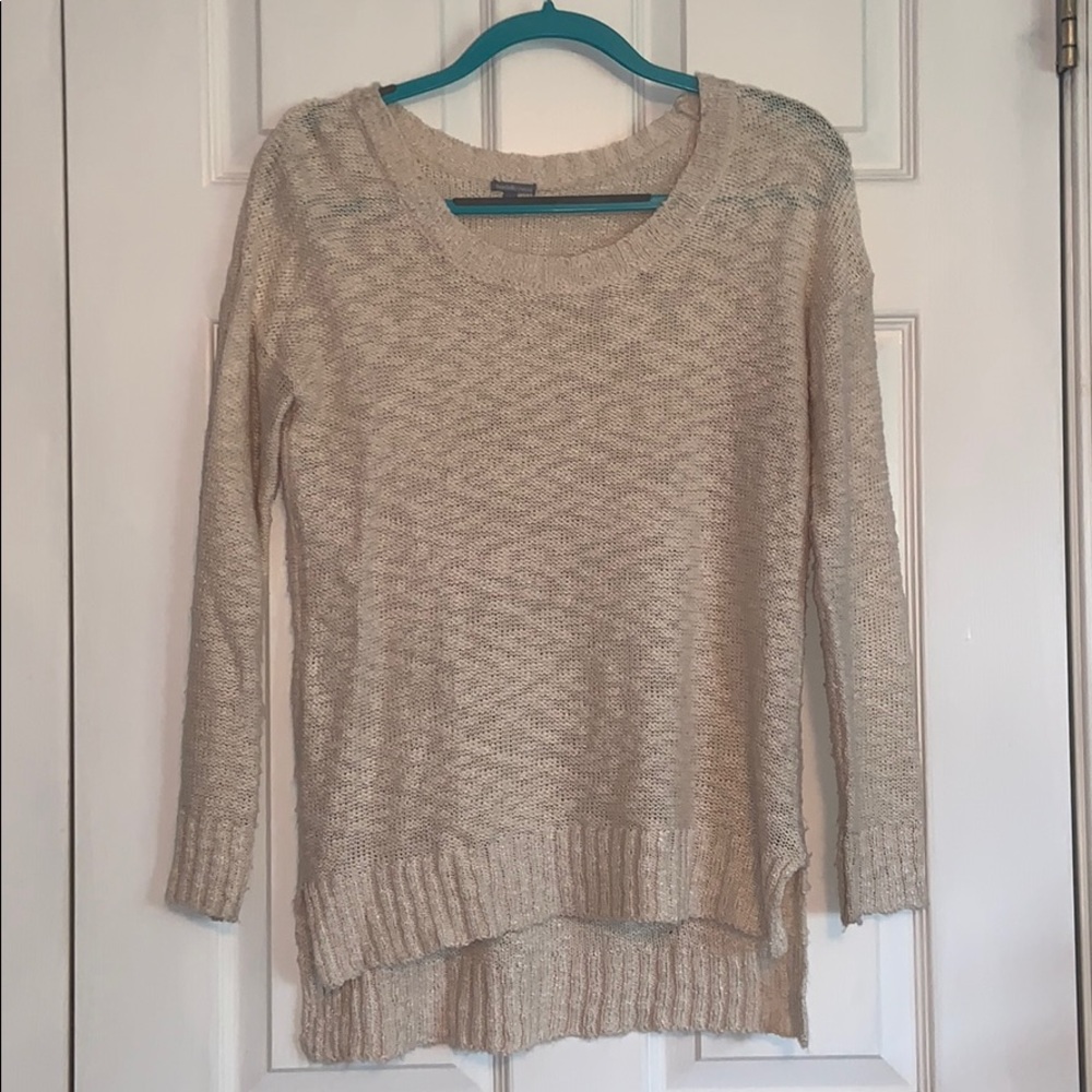 High low sweater